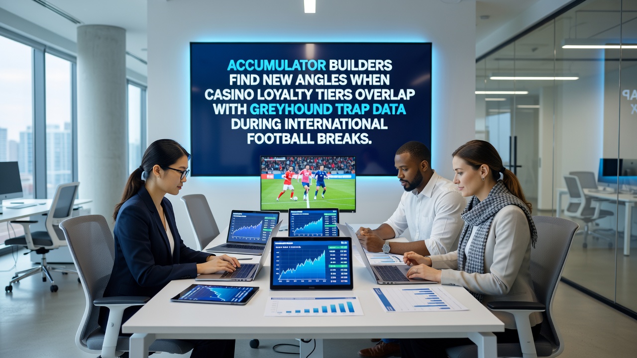 Accumulator strategies adapting during sports breaks with greyhound and casino data integration