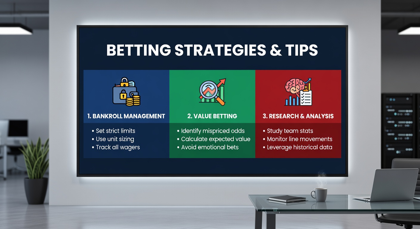 Digital dashboard showing arbitrage opportunities across multiple bookmakers, with green highlights on profitable mismatches