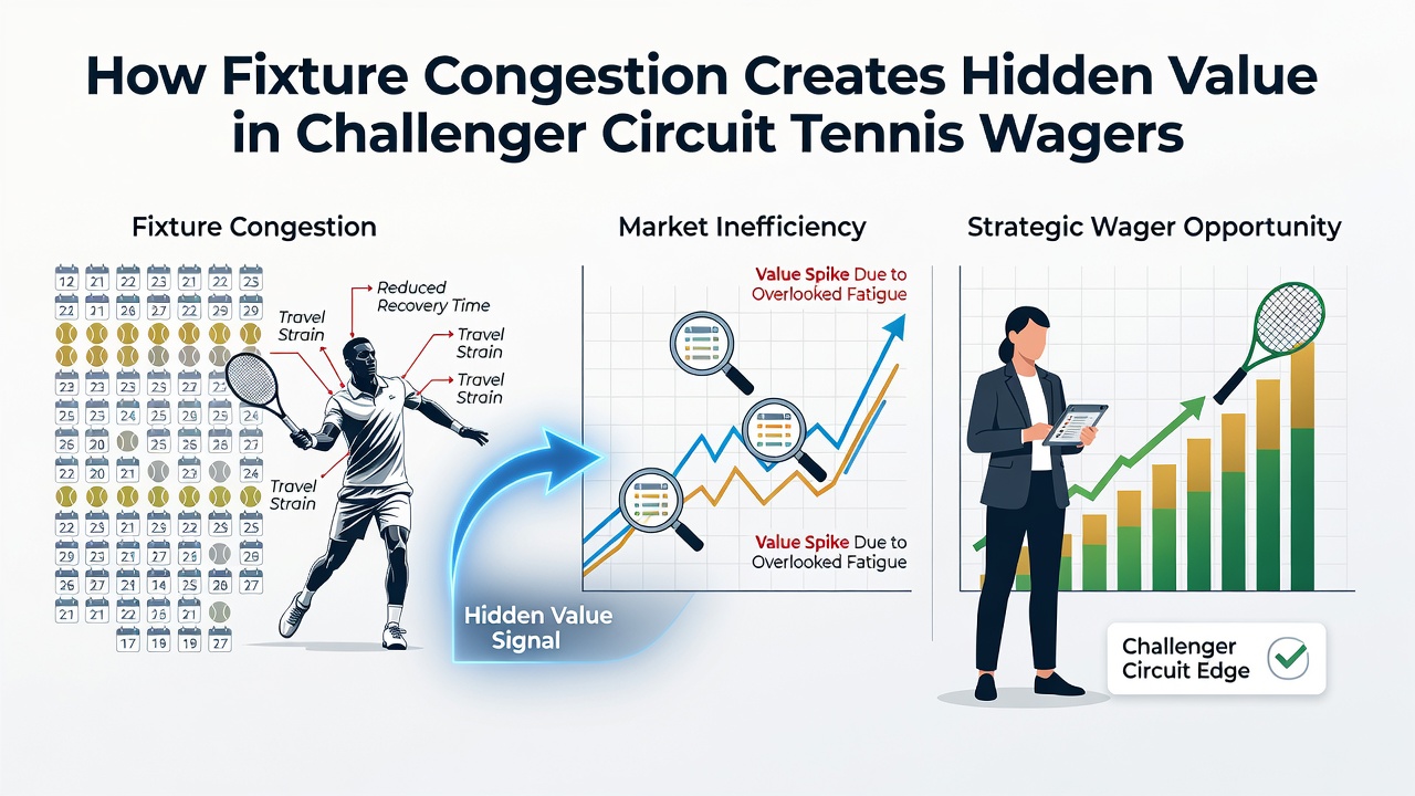 Tennis player resting between matches amid tight Challenger circuit scheduling