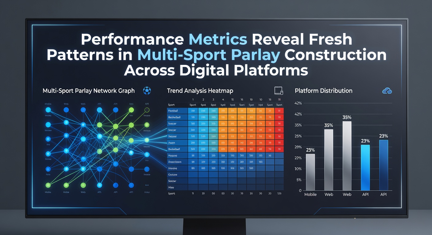 Performance metrics dashboard showing multi-sport parlay trends across digital betting platforms in 2026