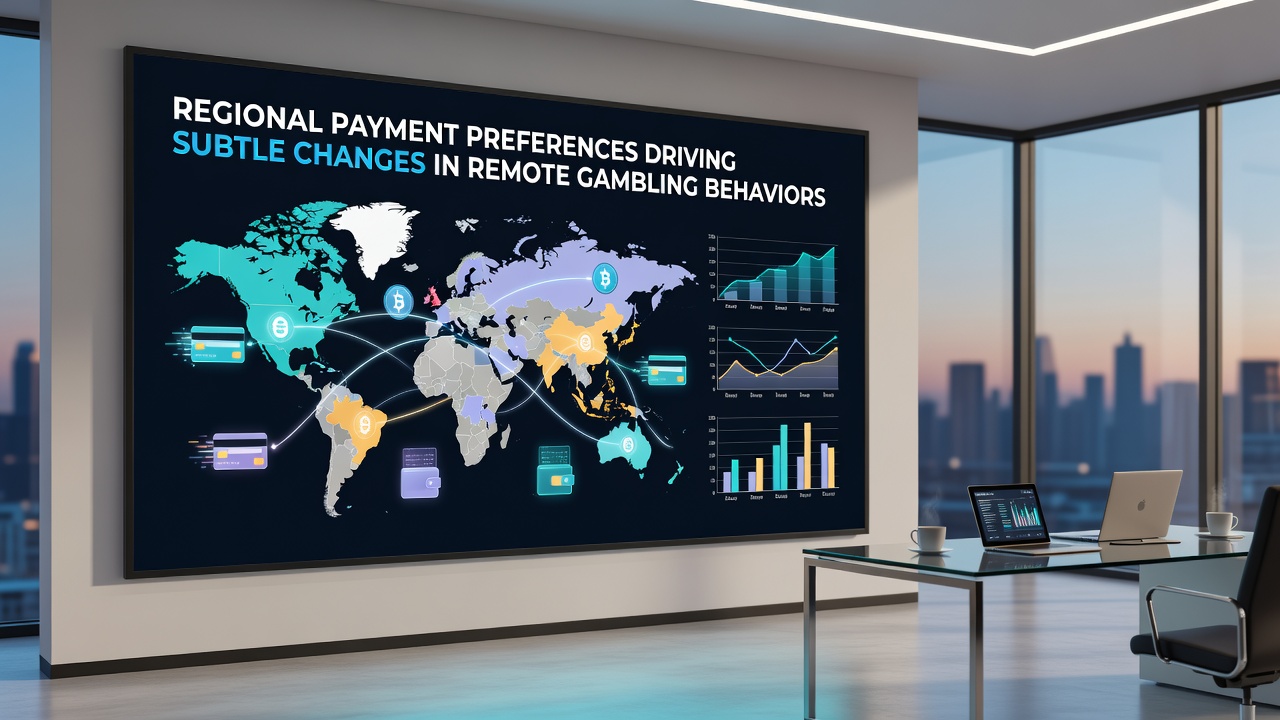 Users interacting with localized payment options on remote gambling platforms