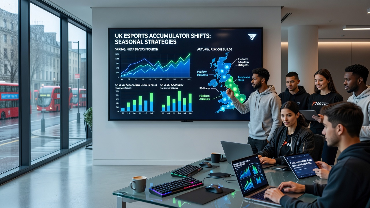 UK betting platform interface showing esports accumulator options